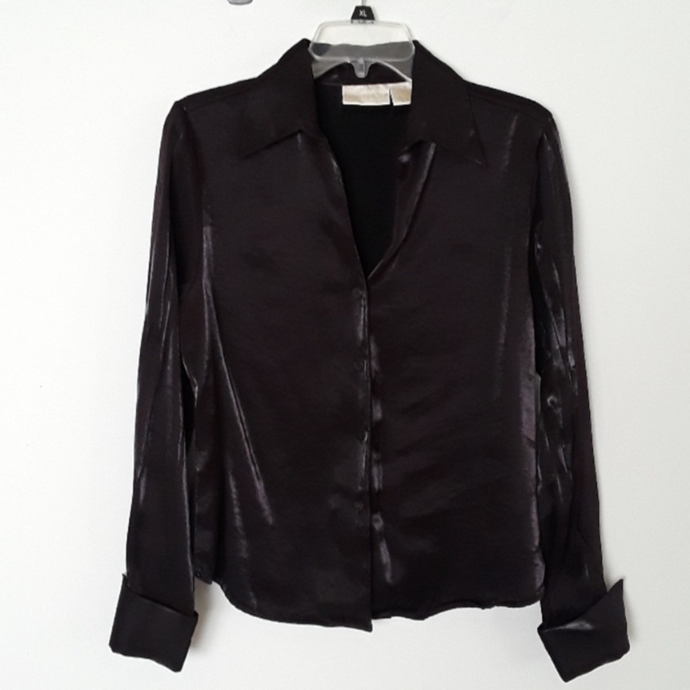 Christie & Jill Blouse Dark Purple